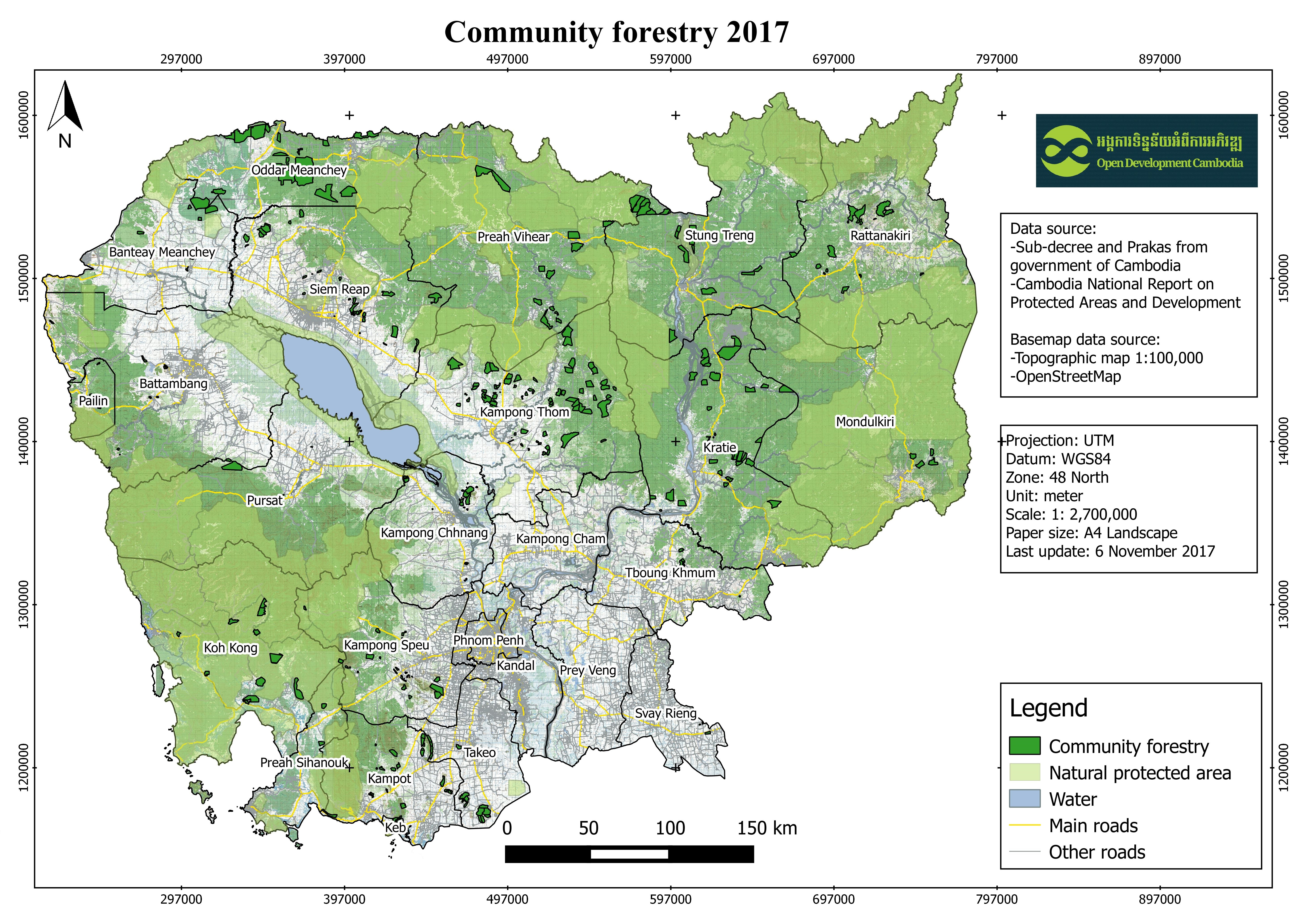 Cambodia community forestry