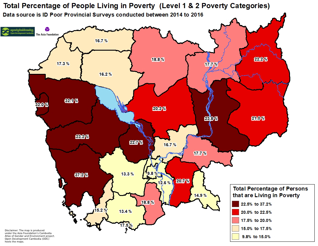 ID Poor - Provincial Population Percentage