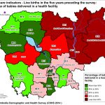 Maternal Care - Percentage of babies delivered in a health facility