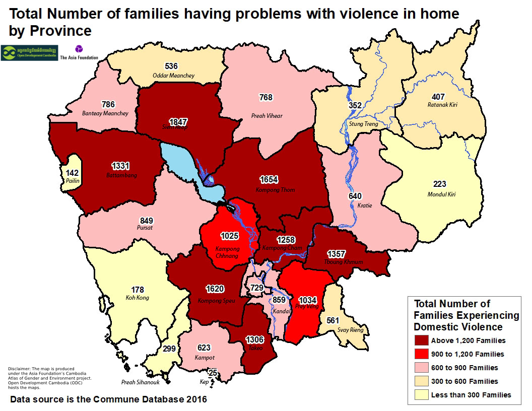 Total Domestic Violence by Province