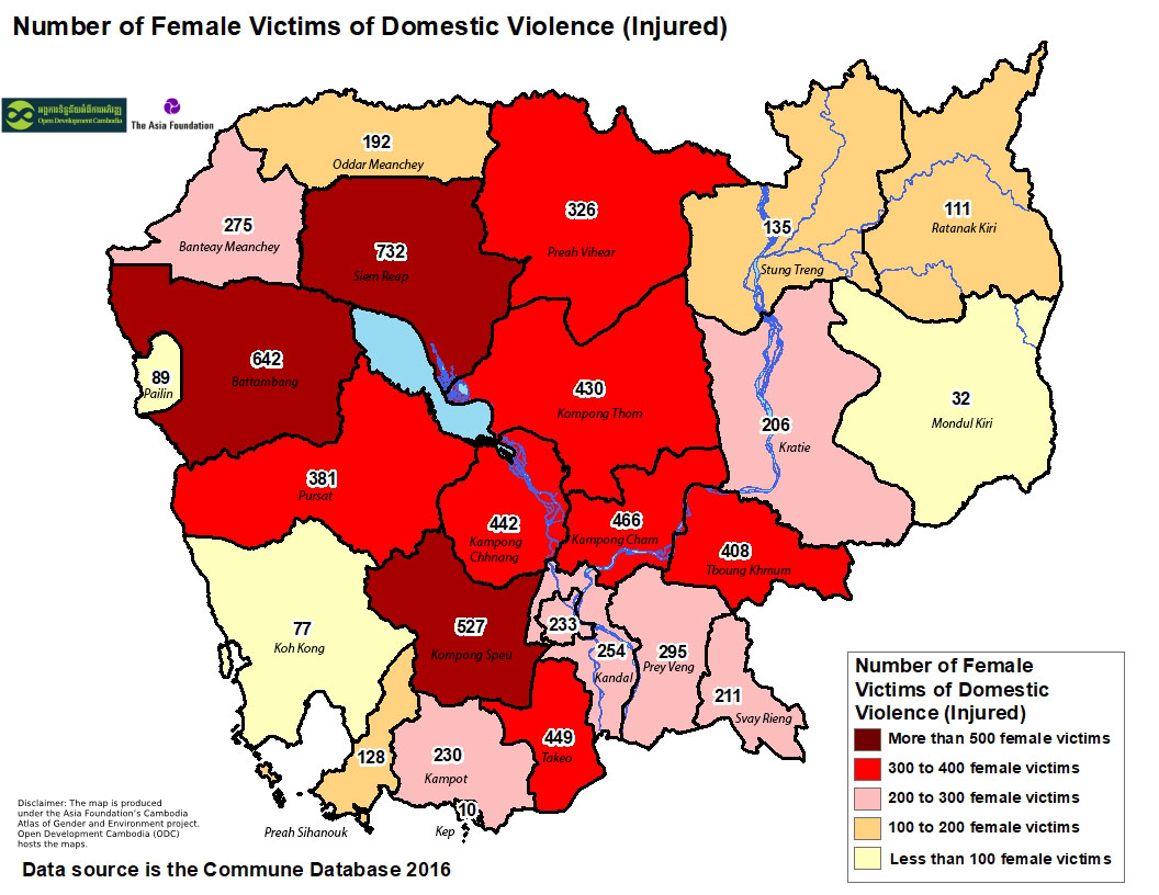 Number of Female Victims of Domestic Violence (Injured)