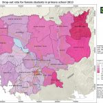 Drop-out rate for female students in primary school