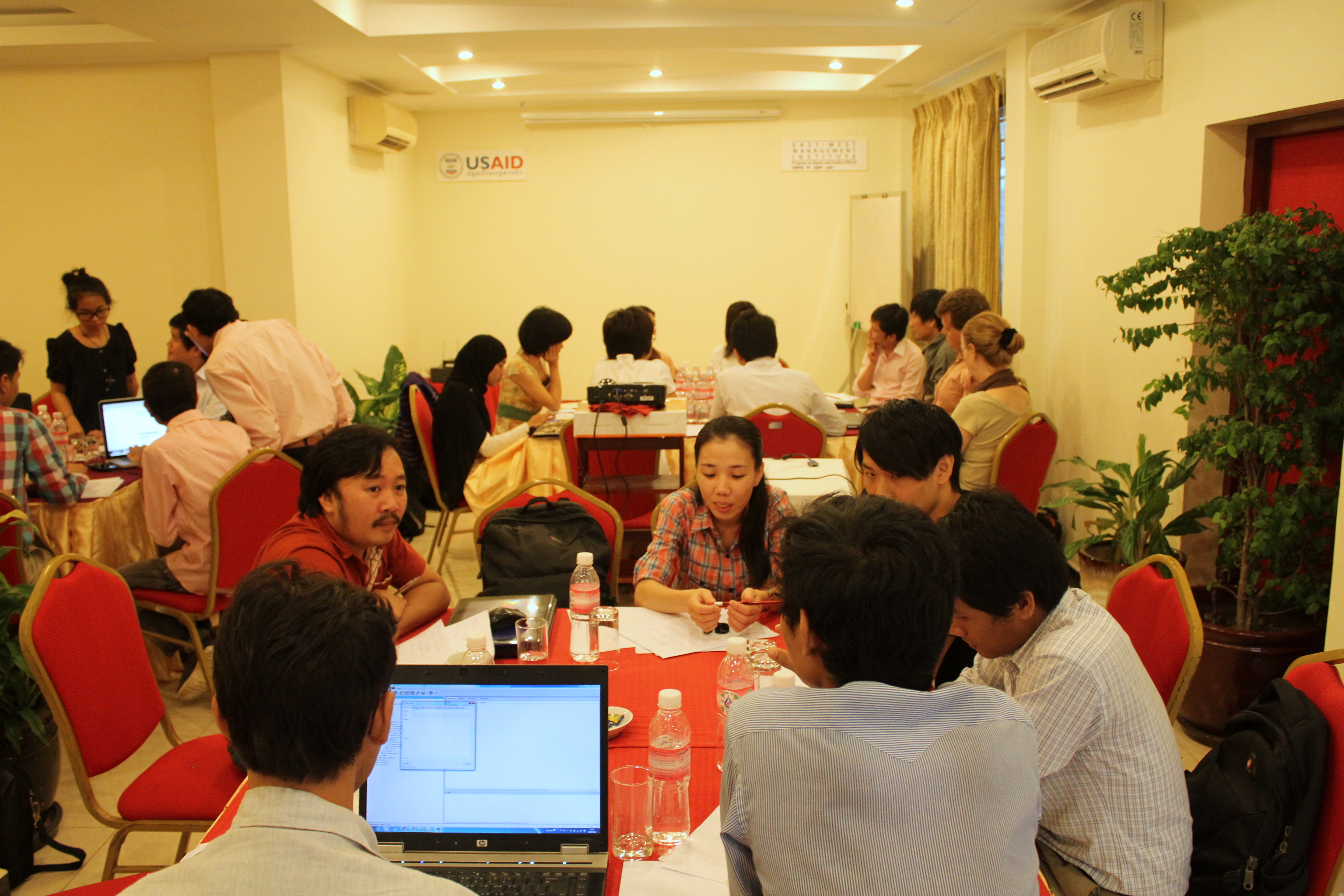 Group Discussion on Research and Editorial, IT and Web Design, and Mapping and GIS Issues