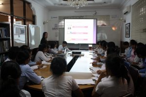 ODC Desing Team Leader Huy Eng Presenting ODC Site Development
