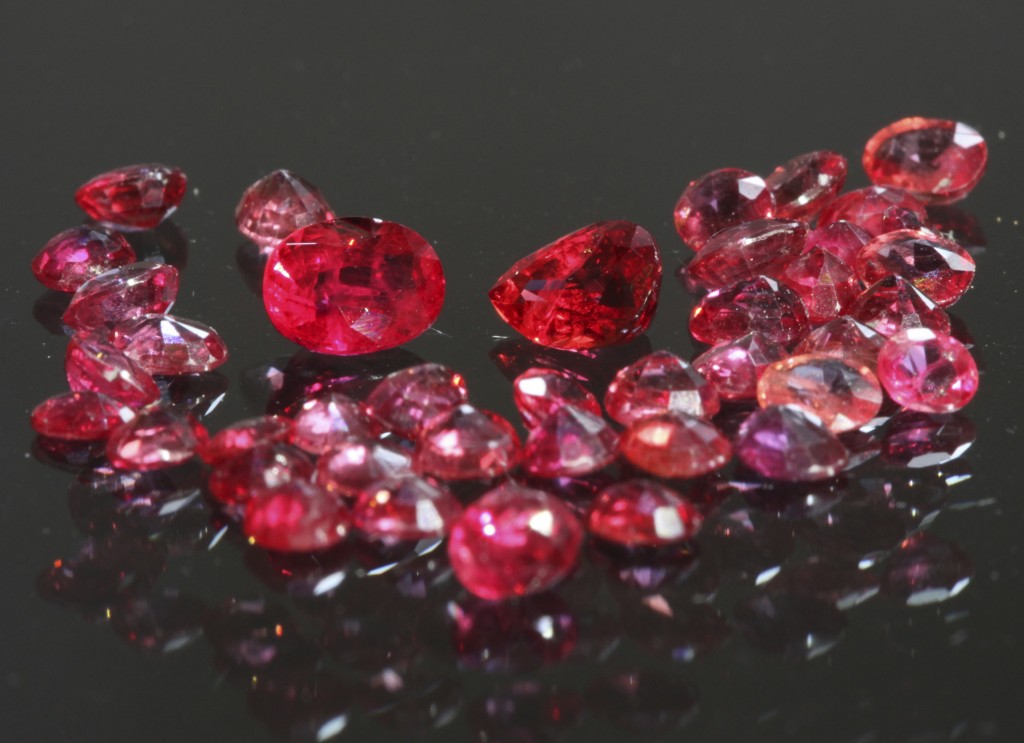 The best quality Pailin rubies are the most valuable gemstones found in Cambodia. Photograph September 2014. ODC.